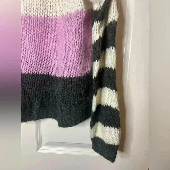 Gap Open Knit Wool Alpaca Boat Neck Sweater - Picture 2 of 5